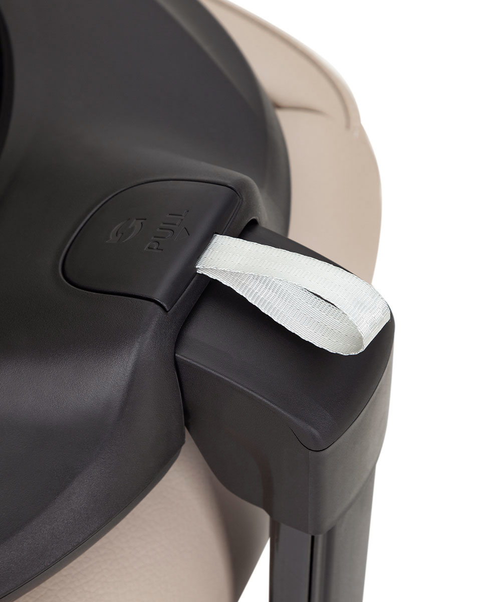 Автокресло Vega Lite 2026 Для поворота люльки - натяните ремень на базе.